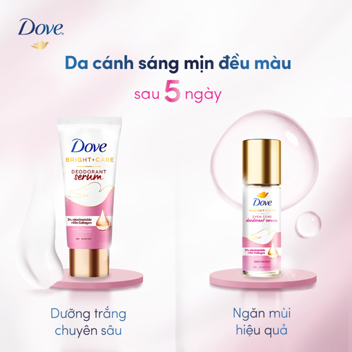 Serum Ngăn Mùi Dove Giúp Da Sáng Mịn Đều Màu 40ml