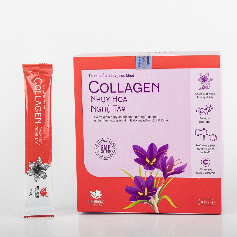 Kim Phục Sắc Luxury - Collagen nhụy hoa nghệ tây