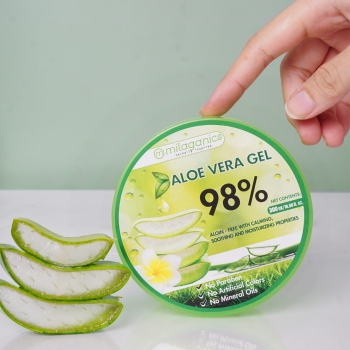 Gel Nha Đam Milaganics Dưỡng Ẩm & Làm Mềm Da 300ml